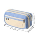 thumbnail image 2 of Clearance! Cute Pencil Case - New Style Large Pencil Pouch for Students, High-Value Organizer with Smooth Zipper,Green, 2 of 5
