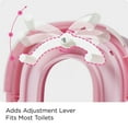thumbnail image 4 of KUB 3-in-1 Toddler Potty Training Toilet (Chair, Seat, Step Stool), Easy to Clean, Pink, 4 of 8