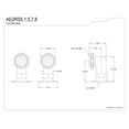 thumbnail image 2 of Kingston Brass AE2RS0 Aqua Vintage 2-inch Tub Faucet Riser, Matte Black, 2 of 2