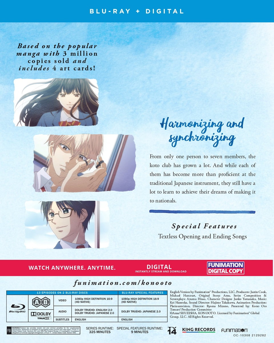 Kono Oto Tomare!: Sounds Of Life - Season Two - Walmart.com