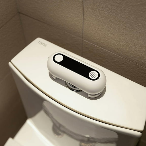 Automatic Toilet Flusher with Motion Sensor, A Touchless Smart Flushing Kit for Push-Button Toilets, USB Rechargeable Hygienic Solution for Kids and Family Bathrooms