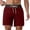 Red, variant on IWRICH Men's Swim Trunks Quick Dry Beach Shorts with Zipper Pockets and Mesh Liner Red XL