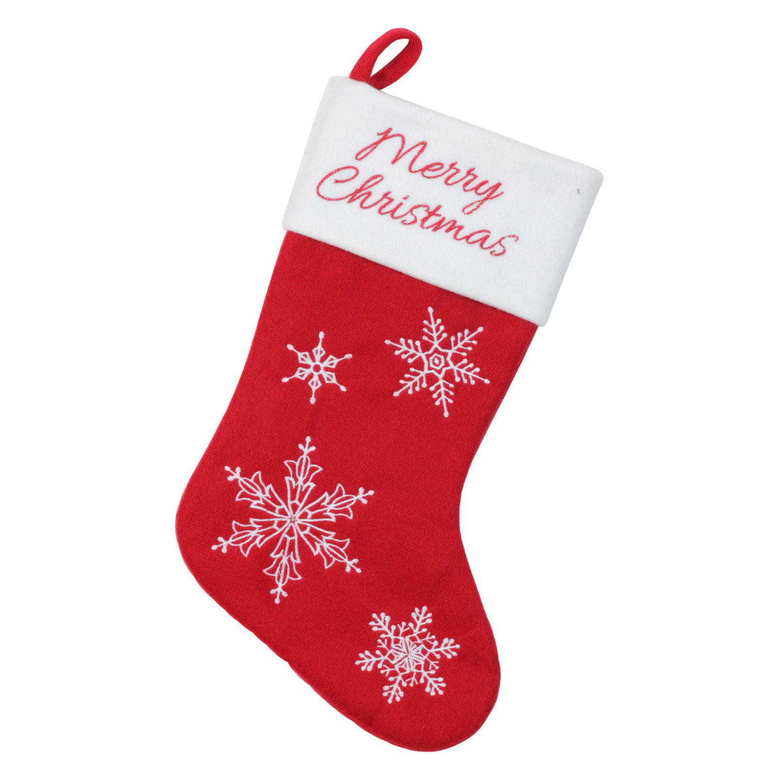 Peppa Pig Christmas stocking  Peppa in Santa Outift in Snow 18.5" 