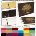 thumbnail image 6 of Darling Souvenir Personalized Engraved Laser Cut Wedding Guest Book Wooden Cover Sign-in Book Registry Guestbook Scrapbook-7D, 6 of 7