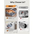thumbnail image 4 of Cama para perros MEKIY, ortopédica, espuma viscoelástica, impermeable, XL, 4 of 7