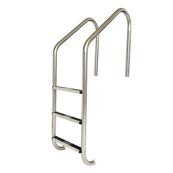 S.R.Smith VLLS-103S 24 In. Vinyl Liner 3-Tread Ladder Elite - Stainless Treads