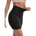 thumbnail image 4 of INSPIRE CHIC Women's Underskirts High Waist Tummy Control Half Slip with Butt Lifter Shaper Shorts XL Black, 4 of 6