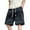 Black, variant on Men's Shorts Cargo Camo for Summer Season Solid Color Workwear Shorts Outdoor Casual Multi Pocket Five Quarter Pants