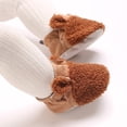 thumbnail image 2 of Otqutp Baby Short&nbsp;Boots Boys Girls Snow Shoes Prewalker Boots Booties Toddler Soft First Girls Warming Boys Baby Shoes 0-9 Months(Brown,3-6 Months), 2 of 9