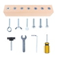 thumbnail image 1 of HILABEE Busy Boards Screw Bolt Game Toys, Screwdriver Board Game, Educational Toys Basic, 1 of 9