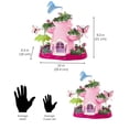 thumbnail image 4 of Vokodo Kids Magical Garden Growing Kit Includes Everything You Need Tools Seeds Soil Flower Plant Tree Interactive Play Fairy Toys Inspires Horticulture Learning Great Gift For Children Girls Pink, 4 of 6