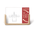 thumbnail image 1 of Aircraft Technology Army Art Deco Fashion Desk Calendar Desktop Decoration 2023, 1 of 3