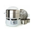 thumbnail image 2 of Euro Cuisine FS2500 Stainless Steel Electric Food Steamer, 2 of 4