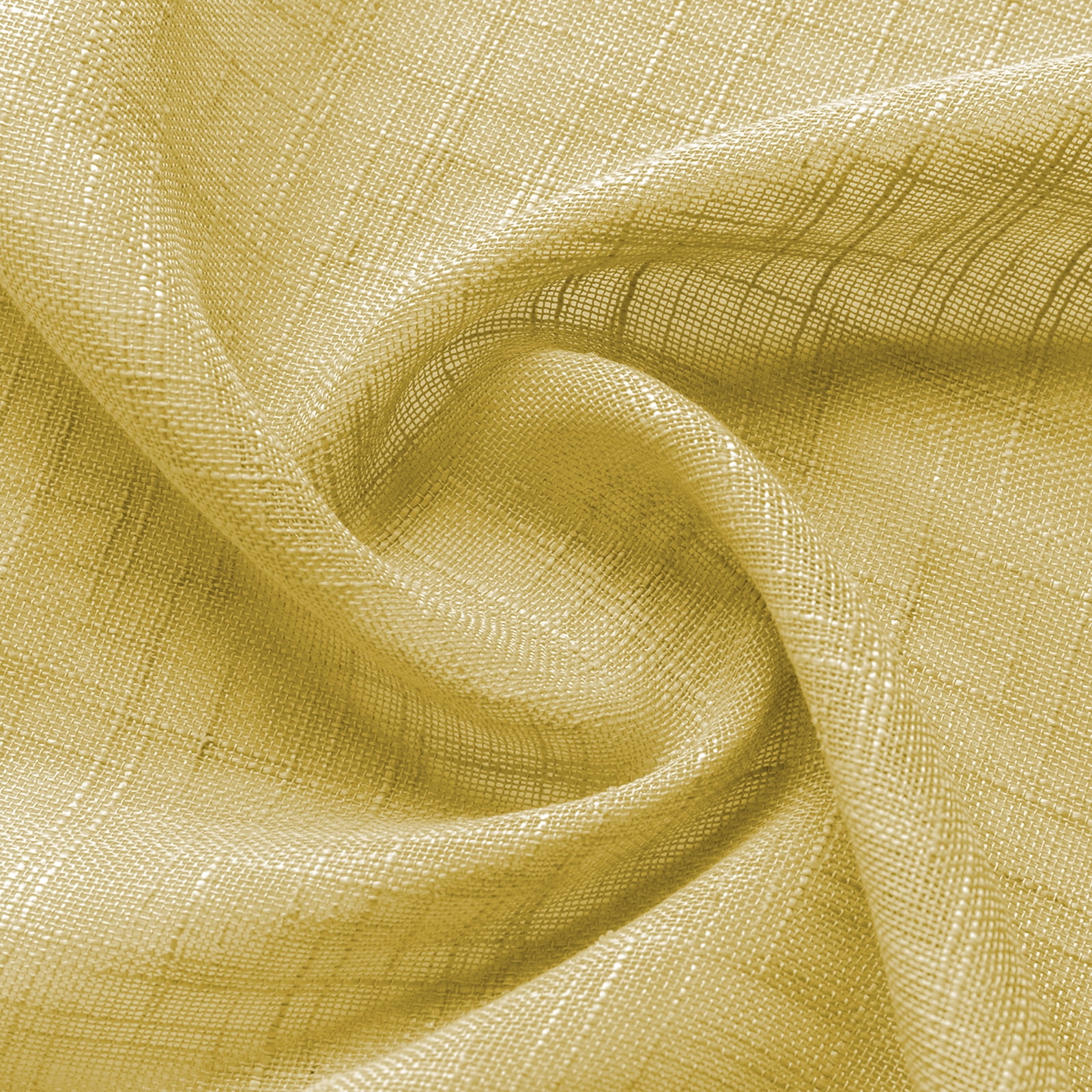 Lapalife 2 Panels Short Sheer Curtains, Rod Pocket Farmhouse Kitchen Curtains Cafe Curtains for Small Windows, Short Sheer Tier Curtains for Kitchen, Cafe, 25"x 25", Ginger