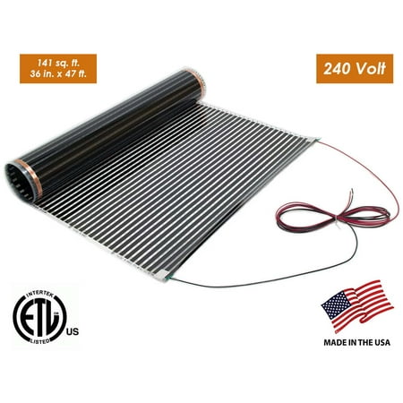 Warming Radiant Heat Mat For Laminate And Engineered Wood Floors