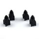 thumbnail image 4 of Speravity 4 piezas tapas de vástago de válvula de neumático accesorios de cubierta universales componentes modificados vehículos rueda cubierta de aire Negro 10piezas, 4 of 6
