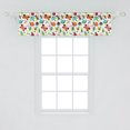 thumbnail image 2 of Ambesonne Animals Valance Pack of 2, Colorful Summer Insects, 54"X12", Multicolor, 2 of 2