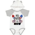 thumbnail image 3 of Inktastic Red, White, and New 4th of July Baby Fireworks Boys or Girls Baby Bodysuit, 3 of 5