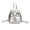 Silver, variant on Cute Bow Mini Backpack Purse for Women , Small Soft Convertible Crossbody Backpack Handbag, Fashion Cute Casual Daypack for Shopping Dating Travel, 5 Pastel Solid Color Options