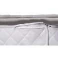 thumbnail image 4 of Badger Basket Wishes  Oval Baby Bassinet, Gray, 4 of 9