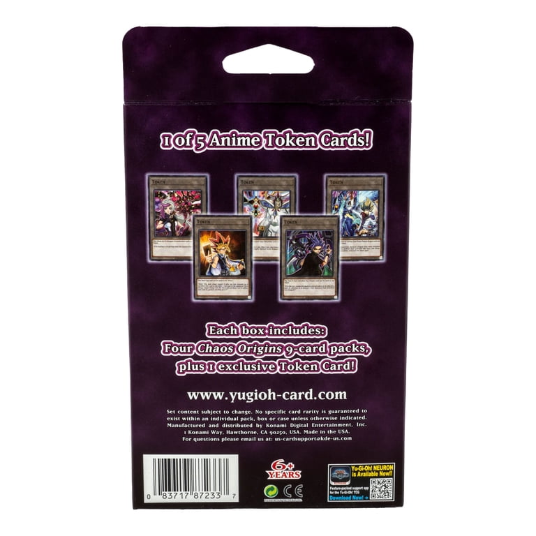 Yu-Gi-Oh! Trading Card Games Chaos Origins Token Box - Walmart.com