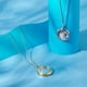 thumbnail image 2 of 2 juegos de 2 colores de acero inoxidable con forma de medallón flotante con memoria viviente, collar con marco de fotos de cristal, colgante para hacer joyas y collares., 2 of 9
