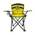 thumbnail image 1 of Silla Plegable Reforzada Para Camping Con Funda De Transporte Y Diseño Infantil De Abeja, 1 of 6