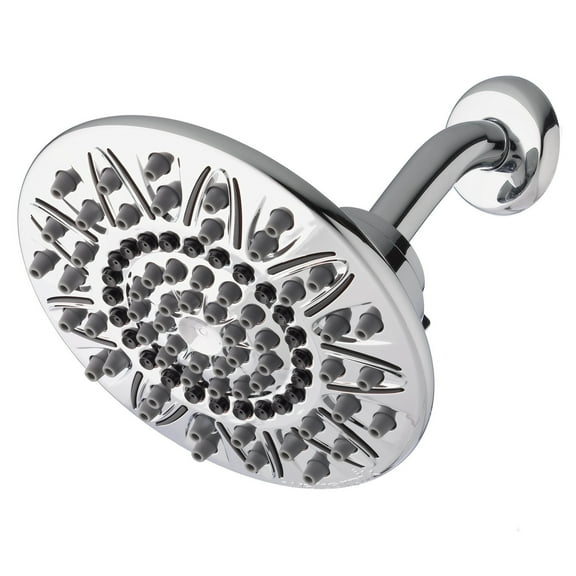 Waterpik 7-Mode Rainfall  Rain Shower Head, Chrome, 1.8 GPM ASR-733E