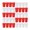 Package:40pcs, variant on Fishing Baits Cage Trap with Lid for Baits Handling