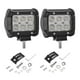 thumbnail image 1 of Pods LED 2PCS 18W Luces LED de inundación para todo terreno Luz antiniebla de conducción súper brillante Luces para barcos Luces de conducción Luz de trabajo LED para camiones,, 1 of 5