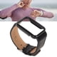 thumbnail image 5 of Correa de Reloj de Cuero PU con Caja de Acero Inoxidable Negro para Mi Band 7 Pro Correa de Reloj de Reemplazo Impermeable Cubierta Protectora de Correa de Reloj de Liberación ANGGREK  Otros, 5 of 8