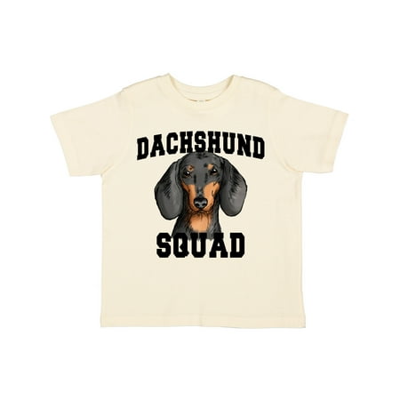 

Inktastic Dog Dachshund Squad Gift Toddler Boy or Toddler Girl T-Shirt
