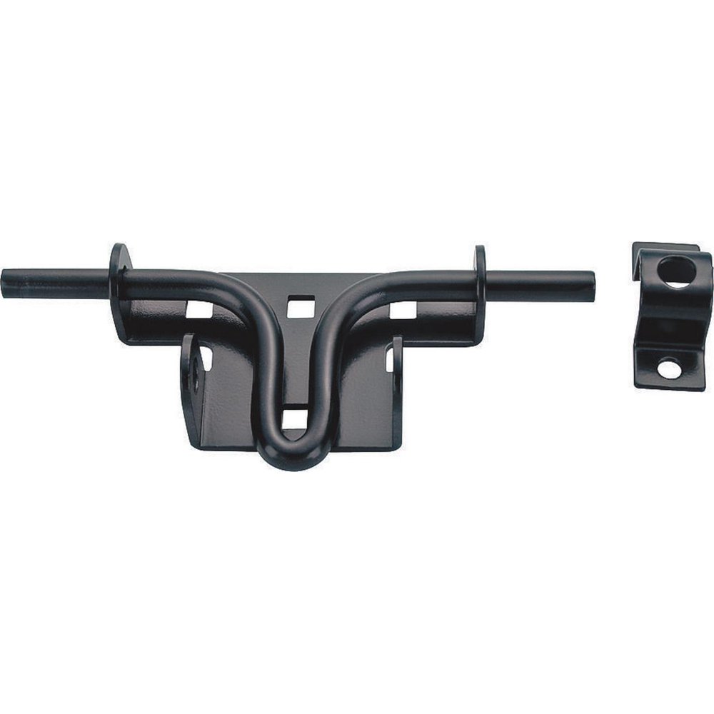 ProSource Padlockable Slide Bolt Gate Latch Steel Powder Coated