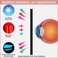 thumbnail image 4 of Gafas de bronceado Super Sunnies Slim Flex UV Eye Protect, 4 of 7