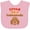 AD-Pink, variant on Inktastic Goldendoodle Dog Quote Boys or Girls Baby Bib