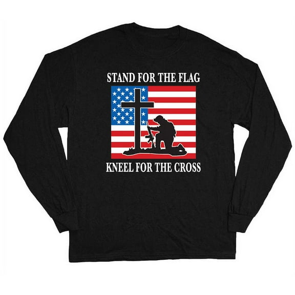 Long Sleeve T-shirts Mens Graphic Tees American Pride