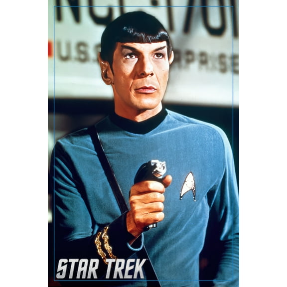 Star Trek - TV Show Poster (Mr. Spock - Leonard Nimoy) (Size: 24" x 36")