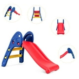 Topbuy Children's Folding Up-down Slide Plastic Fun Toy for Kids ...