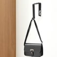 thumbnail image 4 of unbranded 2Ud Colgadores Ajustables De Cubículo Negro Para Puerta Con Tornillo Reforzado Para Ropa Y Accesorios, 4 of 8