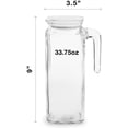 thumbnail image 7 of Bormioli Rocco Frigoverre 1 Liter Glass Pitcher | Frost Lid, 7 of 7