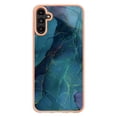 thumbnail image 2 of Nalacover for Samsung Galaxy A35 Marble Pattern Slim Case Compatible with MagSafe Wireless Charging, Soft Silicone/TPU Shockproof Non-Yellowing Lightweight Protective Cover, Green, 2 of 11