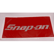 Snap-on Vinyl Sticker Reflective Red White