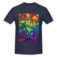 thumbnail image 4 of Bingfone Pride Rainbow Men'S Loose Fit Short-Sleeve Pocket T-Shirt, 4 of 7
