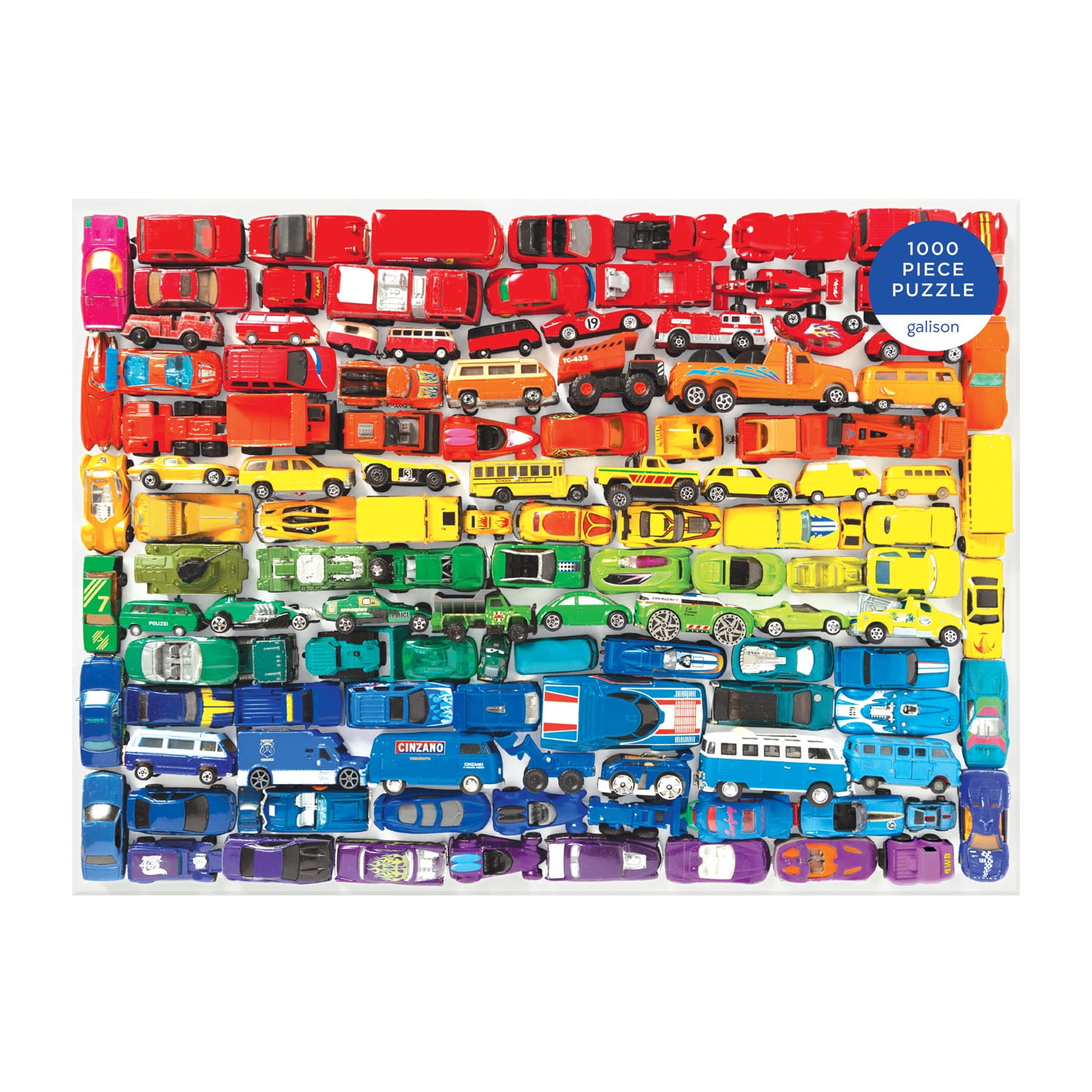 Multi-Color InKach 1000 Pieces Jigsaw Puzzles for Adults Kids Portable Large Traffic Jam Pattern Multi Paper Puzzle Playset Learning Educational Puzzle Game Toys Gifts 