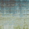 thumbnail image 2 of 9'10" x 13'2" Polypropelene Blue/Green Area Rug, 2 of 2