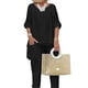 thumbnail image 1 of Traje De Verano De 2 Piezas Algodón Cami Top Pantalones Cuello redondo Mujeres Loose Fit Ropa diaria (Negro L) Ygjytge para Mujer Negro T XL, 1 of 7