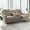 Beige, variant on MUZZ Modern Reclining Sofa ,3-Seater Recliner Sofa with Cup Holders, Flip-Up Storage, Reversible Backrest and Footrest, Beige