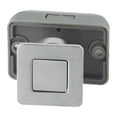 thumbnail image 2 of Push Button Catch Lock Cupboard Door Motorhome Cabinet Camper Caravan Latch Knob, 2 of 7