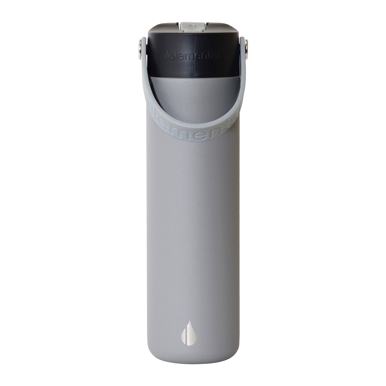 Elemental Core Pop 24 oz Graphite Stainless Steel Water Bottle