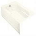 thumbnail image 2 of Devonshire 60"x32" Alcove Whirlpool Bath w/ Integral Apron, Tile Flange, Left-Hand Drain and Heater, 2 of 2
